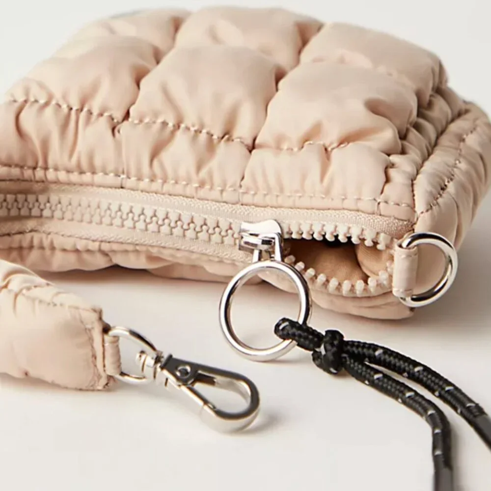 Free People Quilted Micro Pouch